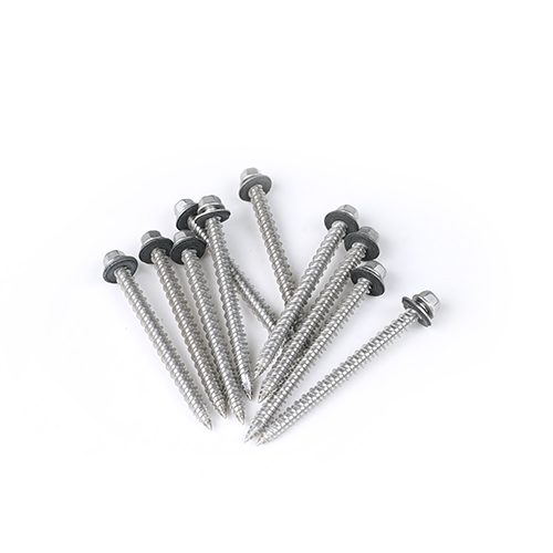 尖尾高強度不銹鋼自攻螺釘帶復(fù)合墊片M6.5